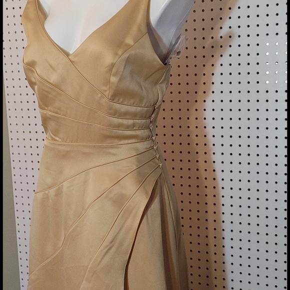 Gold Prom Dress - Picture 2 of 6